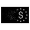 Bright Dissipated Dot Halftone Dollar Stars Icon