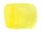 Bright expressive yellow watercolor square stain