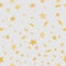 Bright festive seamless background with many sparkling gold 3d