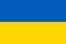 Bright flag of Ukraine