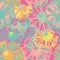 Bright floral seamless pattern