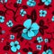 Bright floral seamless pattern