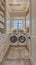 Bright and functional laundry room with ample storage and folding space