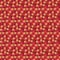 Bright glowing seamless pattern with red and gold glitters