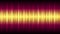 Bright glowing tech waveform equalizer video animation