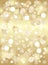 Bright golden christmas background