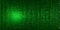 bright green binary codes in a high-tech background ai generated