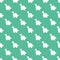 Bright green and white dinosaurs seamless pattern vector