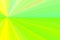 Bright green and yellow beam like radiate light  computer generated background.Light rays gathering at one point.