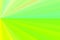 Bright green and yellow beam like radiate light  computer generated background.Light rays gathering at one point.