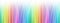 Bright Linear Rainbow Background Banner