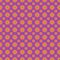 Bright mosaic pattern with flowers