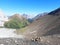 Bright Mountain view of Highwood pass