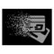 Bright Moving Dot Halftone Dash Banking Cards Icon