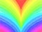 Bright multicolor bright striped background with rainbow spectrum and grain