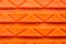 Bright Orange Rubber Textured Shoe Tread Surface