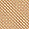 Bright Orange and White Small Polka Dots and Stripes Pattern Rep