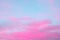 Bright pink clouds