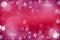 Bright pink red bokeh background. Blurred abstract holiday or event background