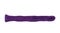 Bright purple embroidery thread on white background