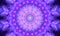 Bright purple/violet kaleidoscopic mandala