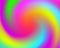 Bright rainbow swirl abstract background. Vector twist wallpaper design. Shiny blur backdrop