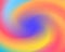 Bright rainbow swirl abstract background. Vector twist wallpaper design. Shiny blur backdrop