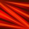 Bright red background with diagonally located shiny rays.
