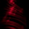 Bright red brilliantly wavy lines on a black gradient background.