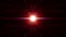 Bright red orange rays of light flare outwards. Pulsar star radiating light with abstract fantasy pulsating burst energy effect.