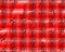 Bright - Red texture of horizontal vertical stripes on a gradient background.