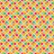 Bright retro vector seamless pattern