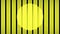 Bright scratched yellow background with vertical black stripes and illuminated circle spotlight