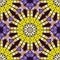 Bright seamless abstract pattern, mandala.