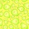 Bright seamless pattern background of halved ripe pears. Juicy fruit for juice, vitamins, mashed potatoes or baby food