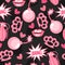Bright seamless pattern with brass knuckles
