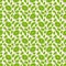 Bright seamless pattern of green slices of kiwi.Vector flat illustration.Summer fruit background with exotic healthy food