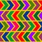 Bright seamless pattern with multicoloured chevrons. Gift wrap. Vector design