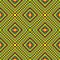 Bright seamless pixel pattern in Mexican style