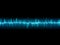 Bright sound wave on a dark blue. EPS 10