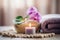 Bright Spa vibe, beauty treatment and wellness background