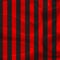 Bright sportive flag of red and black stripes