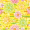 Bright spring seamless pattern with flowers.