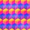 Bright square pattern