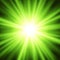 Bright star sun light natural illumination green space star explosion business background vector