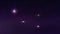 Bright  Starry night flares on blue lilac  dark sky universe Astronomy Celestial