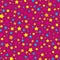 Bright stars pink seamless pattern