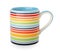 Bright striped mug