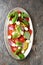 Bright summer caprese salad