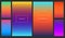 Bright sunset gradients for smartphone backgrounds